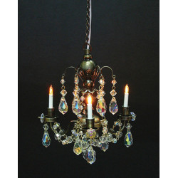 Nostalgia Crystal 3-Arm Chand
