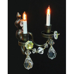 Nostalgia Crystal Wall Sconce