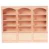Bookcase 3 Sec/ 4 Shelf