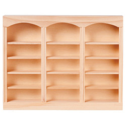 Bookcase 3 Sec/ 5 Shelf
