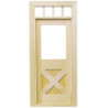 Cross Buck Door