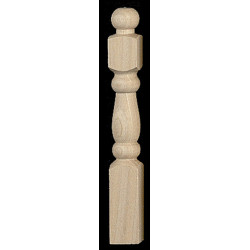 Turned Newel Post 6 Pcs