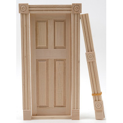 Fancy Door With Trim