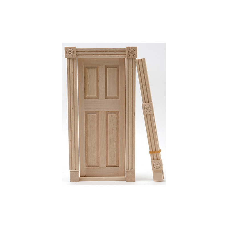 Fancy Door With Trim