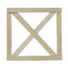 Crossbuck Fence Gate