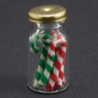 CANDY CANE JAR, 1PK
