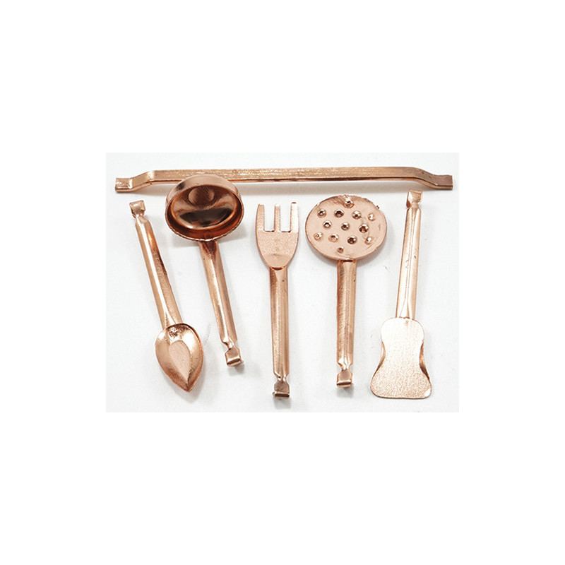 COPPER UTENSILS 5PK
