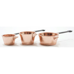 COPPER POTS, 3PK