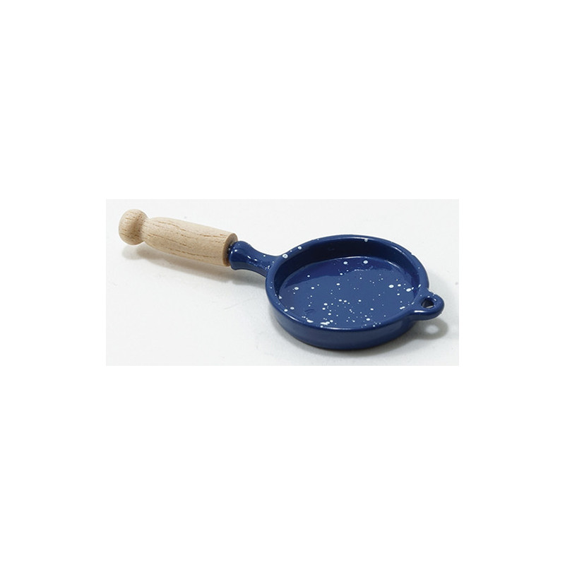 SPATTER FRYING PAN, BLUE  (1665)