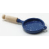 SPATTER FRYING PAN, BLUE  (1665)
