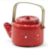 SMALL RED KETTLE