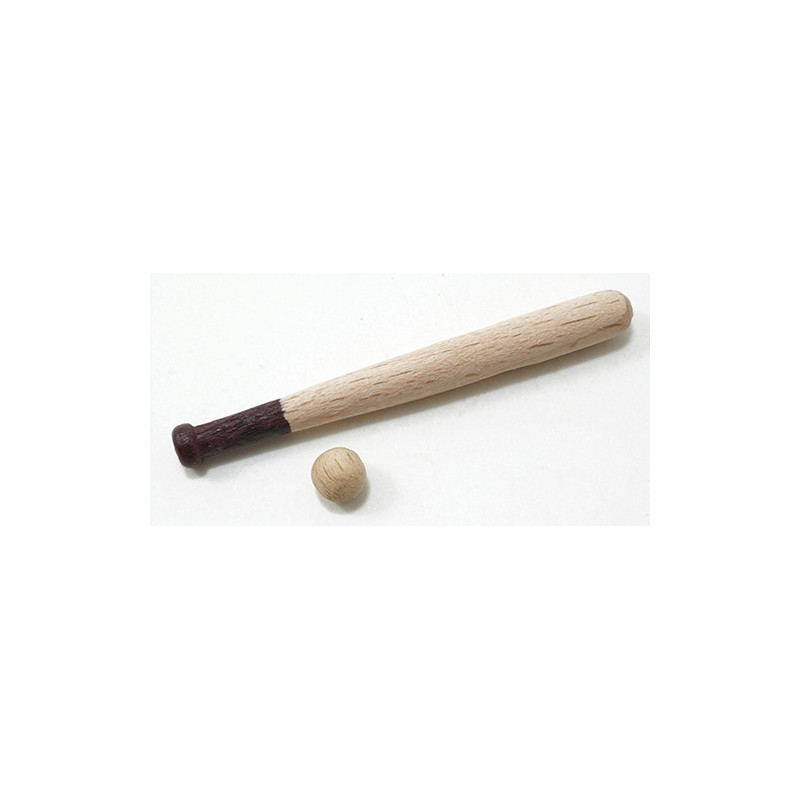 BASEBALL BAT & BALL