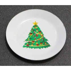 CHRISTMAS PLATE   (020)