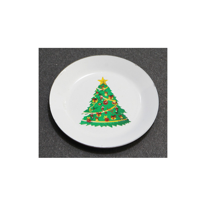 CHRISTMAS PLATE   (020)