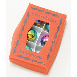 XMAS ORNAMENTS IN BOX