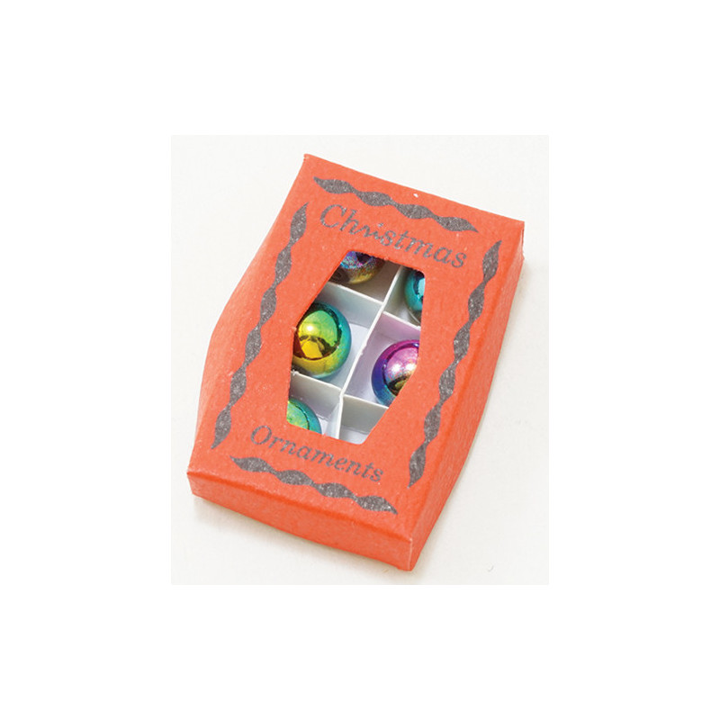 XMAS ORNAMENTS IN BOX