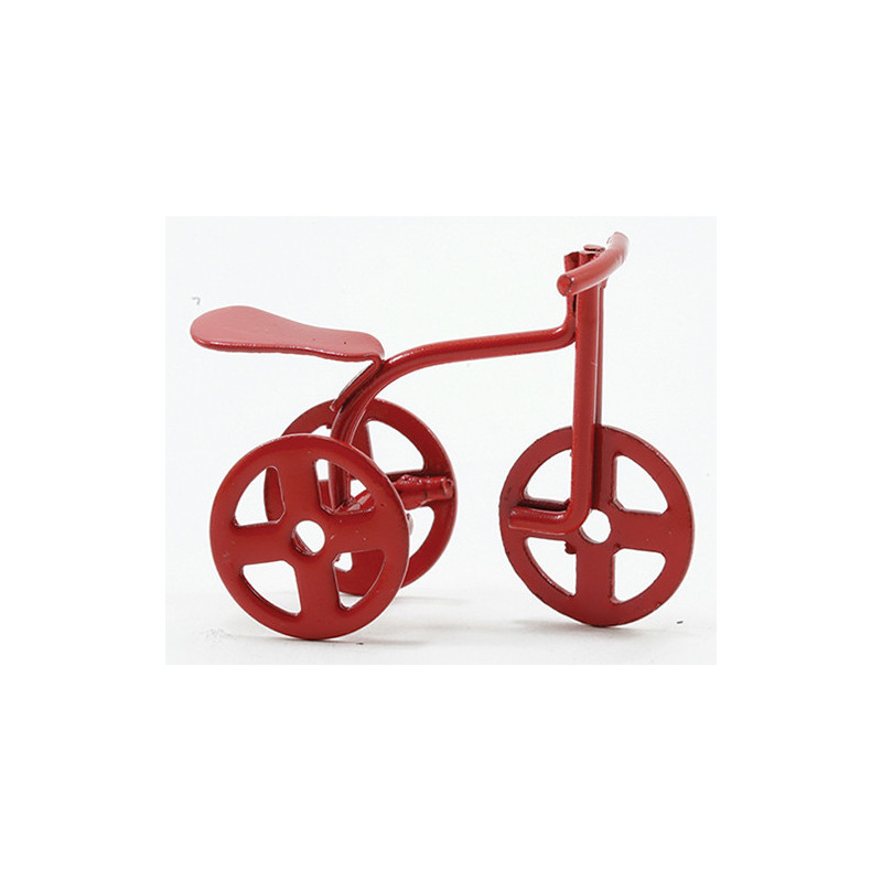 RED TRICYCLE, 1/2 SCALE