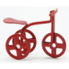 RED TRICYCLE, 1/2 SCALE
