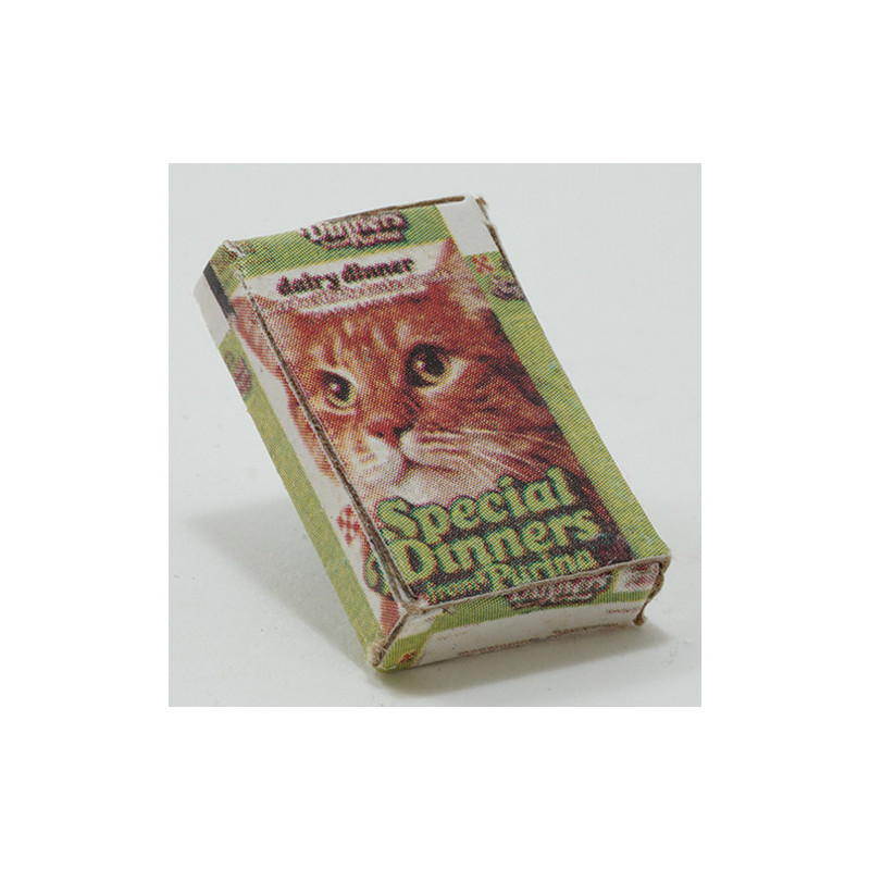 BOX OF CAT FOOD