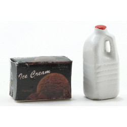Chocolate Ice Cream & Milk