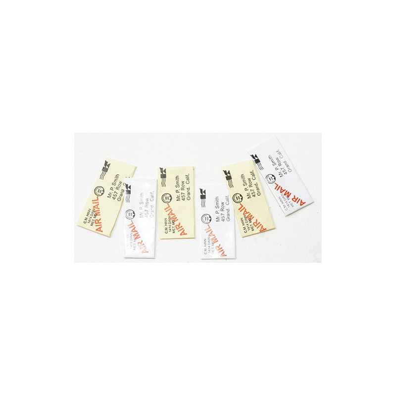 LETTERS, 6/PK