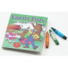 Coloring Book & Crayons