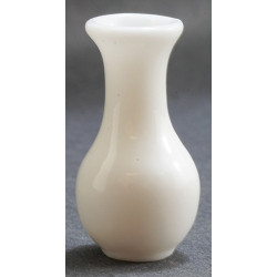 TALL WHITE VASE