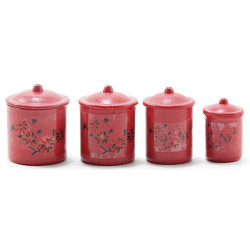 RED CANISTER SET