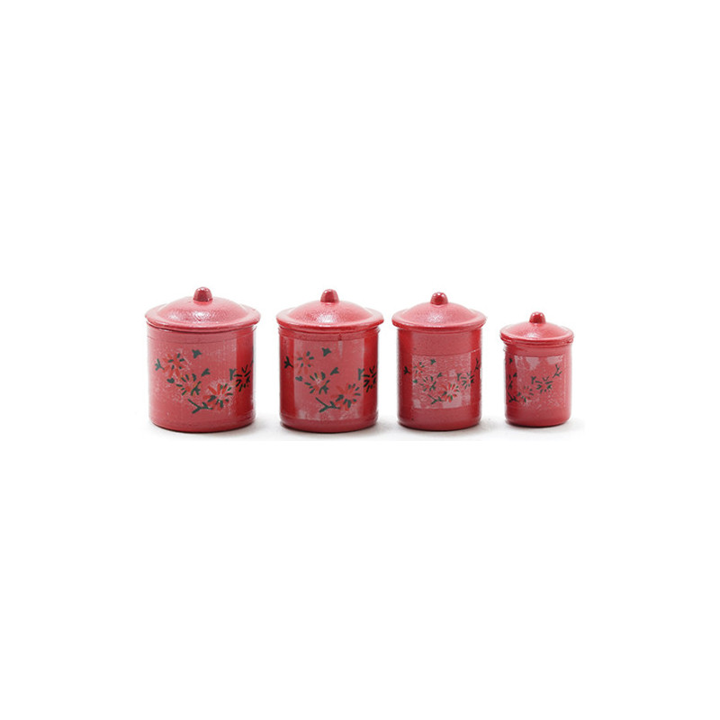RED CANISTER SET