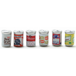 BEER CANS, 6PK