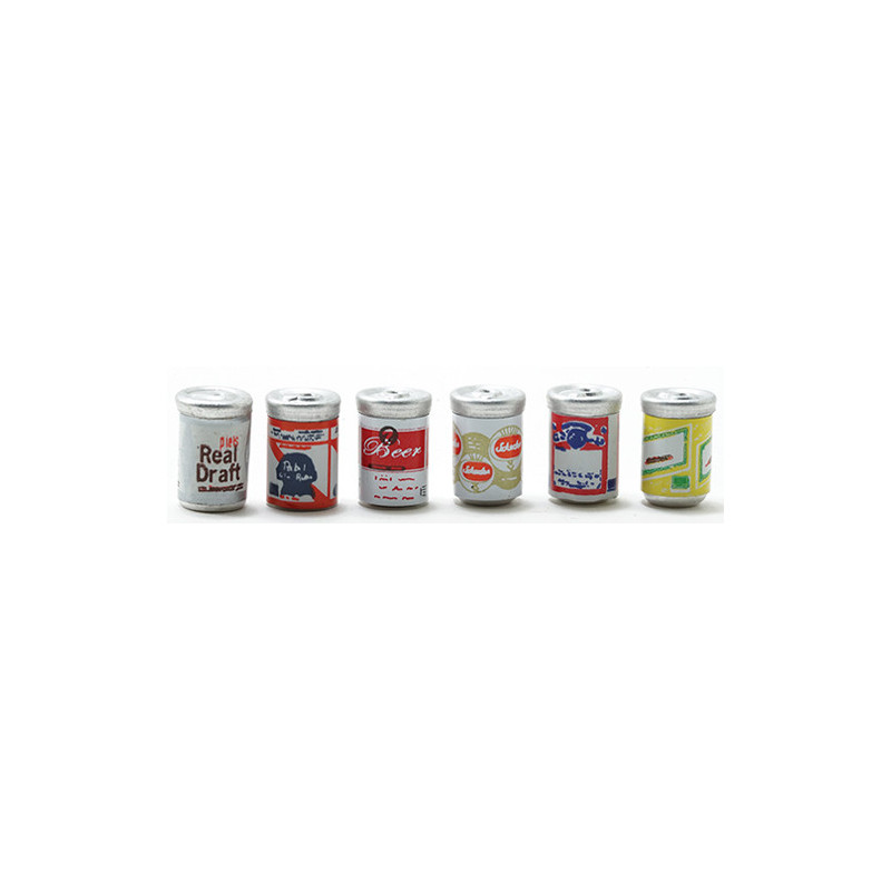BEER CANS, 6PK