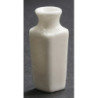 WHITE SQUARE VASE