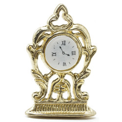 Gold Mantel Clock