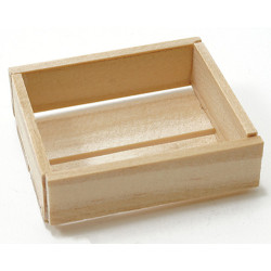 4-SLAT WOOD BOX