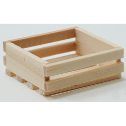 8-SLAT WOOD BOX
