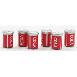 COLA CANS 6/PC