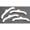 CLOTHES HANGER 4/PK WHITE (MN125B)