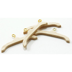 CLOTHES HANGER, UNFINISHED 4/PK