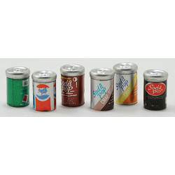 POP CANS, ASSTD, 6PK