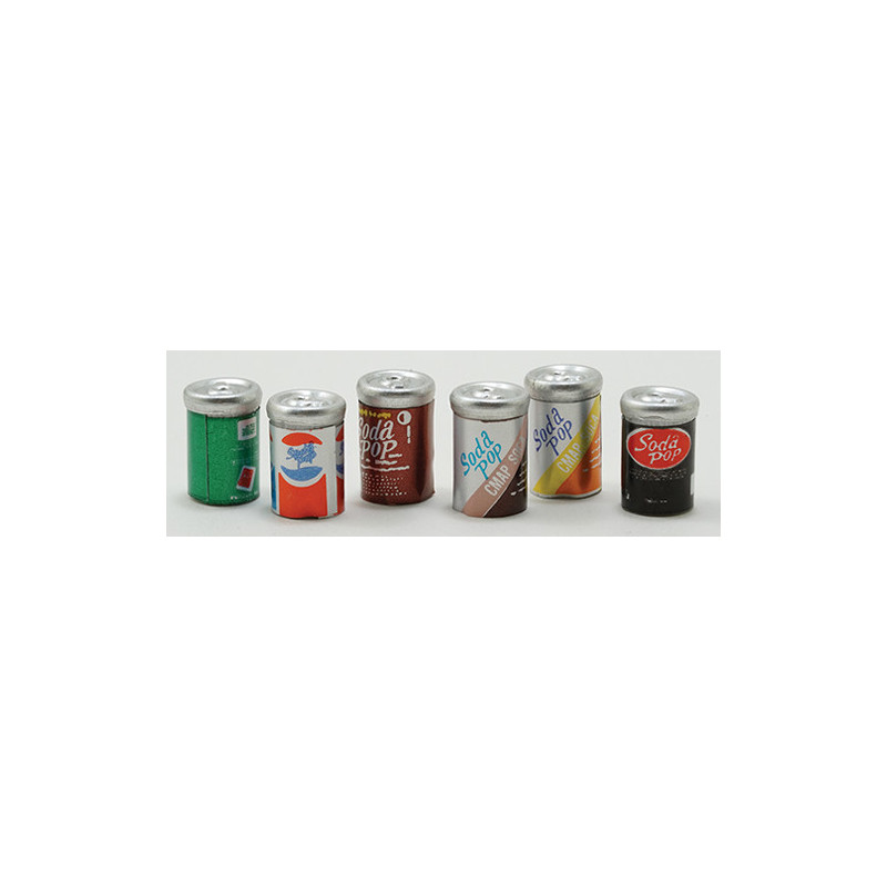 POP CANS, ASSTD, 6PK