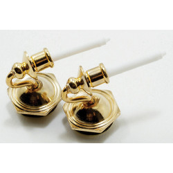 CANDLE SCONCE, NON-WORKING, 2PK