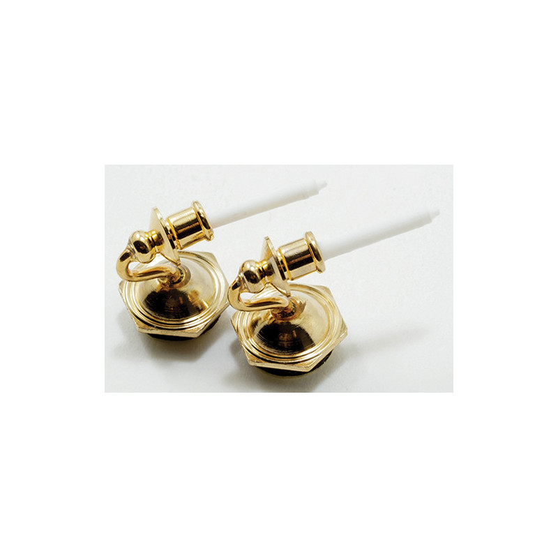 CANDLE SCONCE, NON-WORKING, 2PK