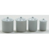 White Canister Set