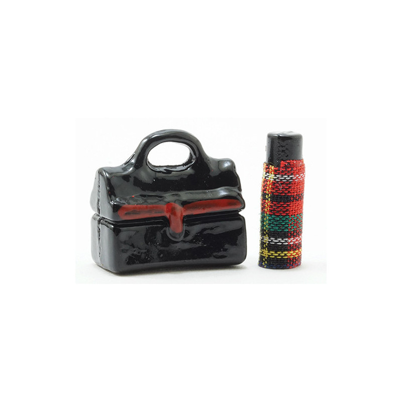 LUNCH BUCKET W/THERMOS, 2/PC