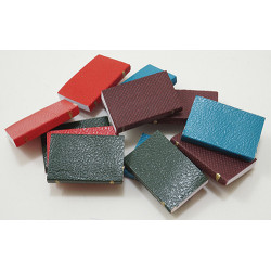 BOOK SET/12, GOLD GRAIN EDGE