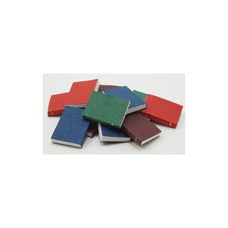 &HW5012: BOOK SET/12 GOLD GRAIN EDGE