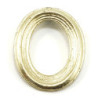 OVAL GOLD TONE FRAME