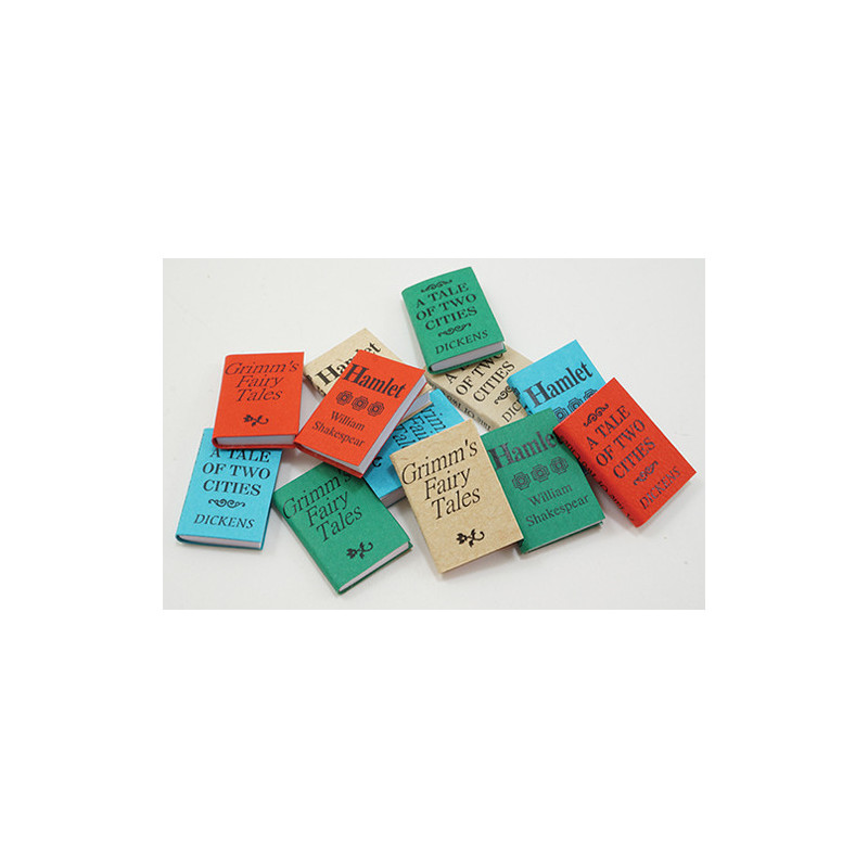 BOOKS/12, LARGE W/PRINTED COVER, TITLE B