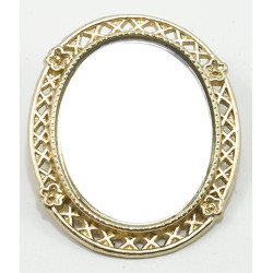 OVAL VICT. MIRROR