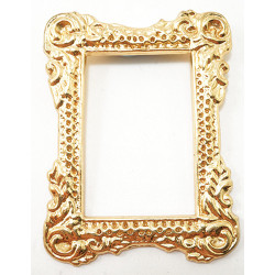 &CLA00162: GOLD TONE PICTURE FRAME